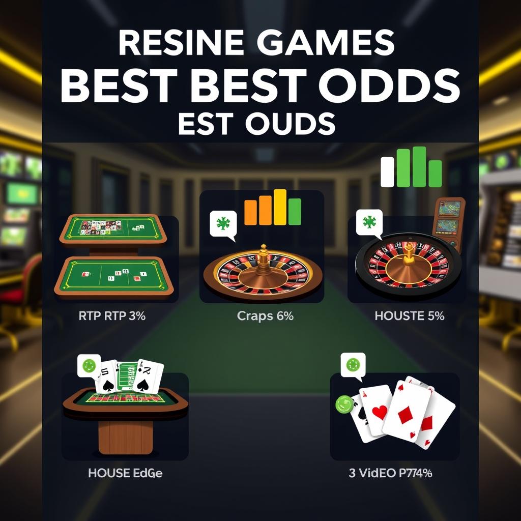 5 Game Casino dengan Peluang Terbaik