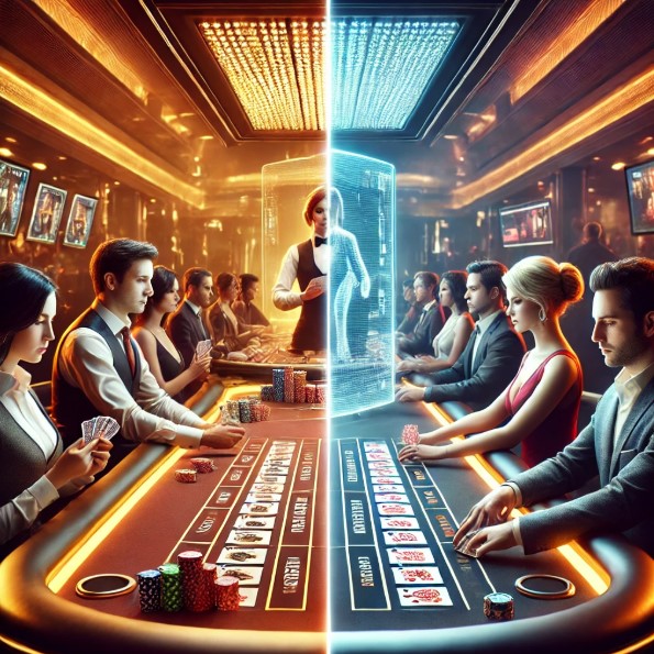 Dealer Virtual vs Dealer Asli